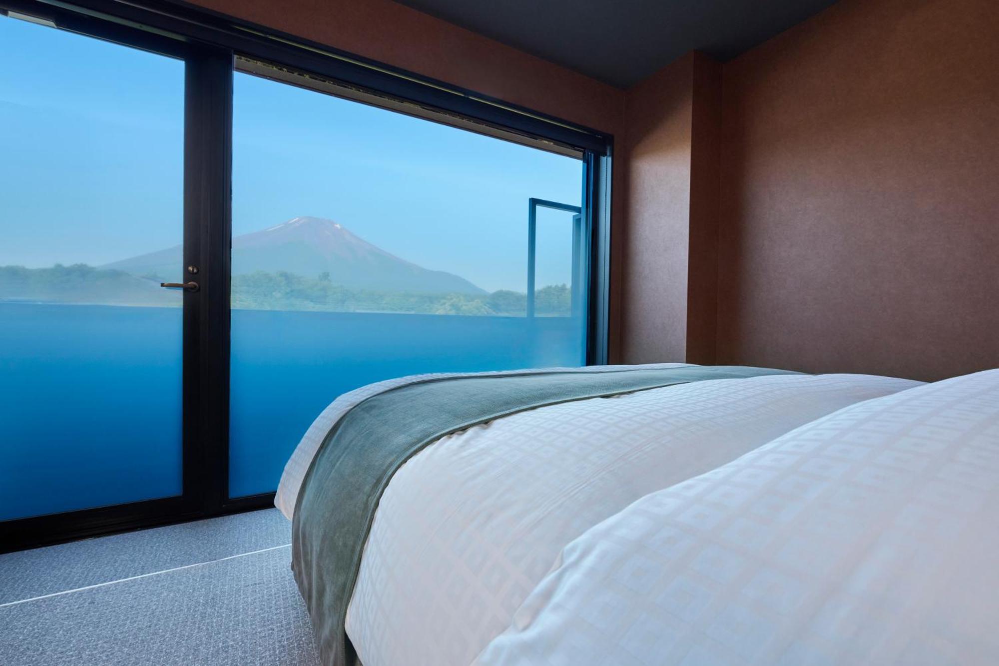 Mt Fuji View And Private Sauna Ryokan Shizuku Яманакако Екстериор снимка